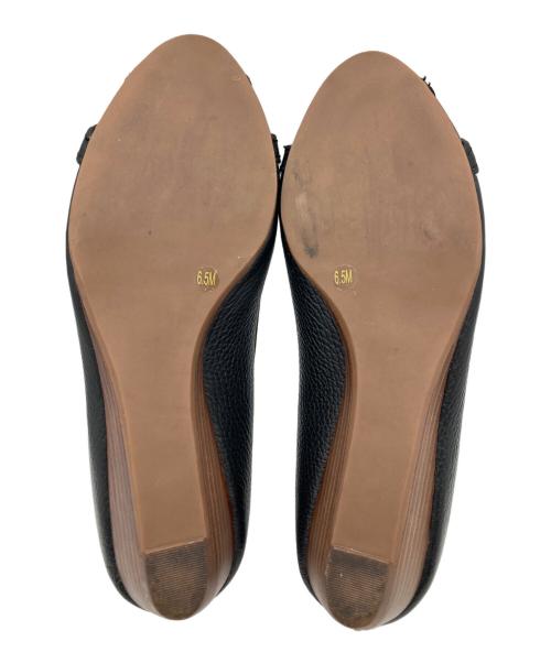 TORY BURCH（トリーバーチ）TORY BURCH (トリーバーチ) ヒールパンプス ブラック サイズ:6 2/1の古着・服飾アイテム