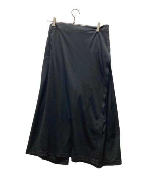 s'yte Yohji Yamamoto（サイト ヨウジヤマモト）s'yte yohji yamamoto (サイト ヨウジヤマモト) バックフラップワイドパンツ ブラック サイズ:Lの古着・服飾アイテム