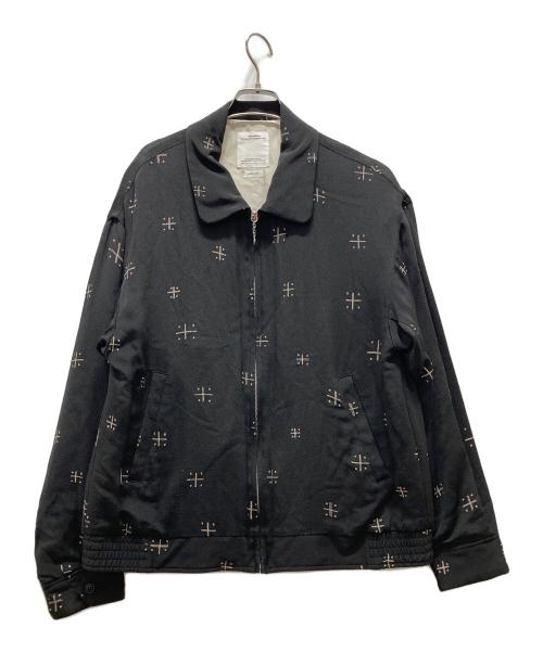 VISVIM（ビズビム）VISVIM (ビズビム) BOWER SWING TOP JACKET (CHIRIMEN) ブラック サイズ:3の古着・服飾アイテム