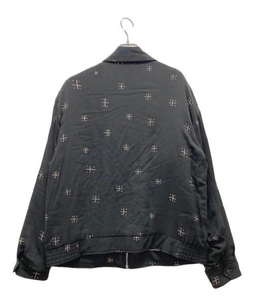 VISVIM（ビズビム）VISVIM (ビズビム) BOWER SWING TOP JACKET (CHIRIMEN) ブラック サイズ:3の古着・服飾アイテム
