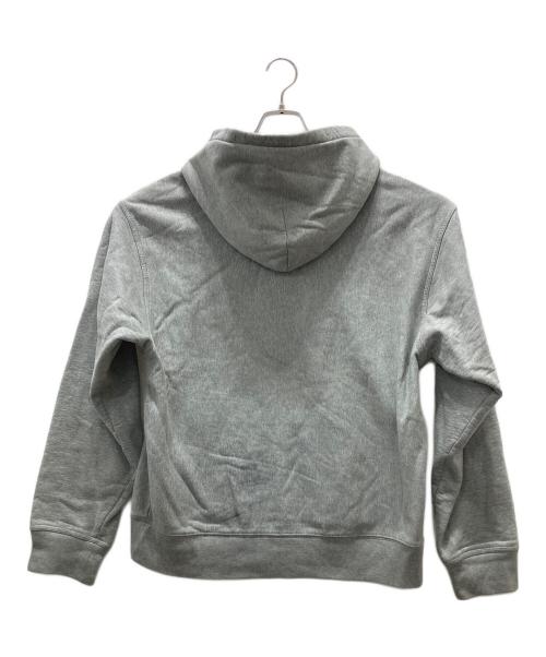 stussy（ステューシー）stussy (ステューシー) STOCK LOGO ZIP HOODIE グレー サイズ:Lの古着・服飾アイテム