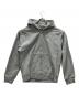 stussy（ステューシー）の古着「STOCK LOGO ZIP HOODIE」｜グレー