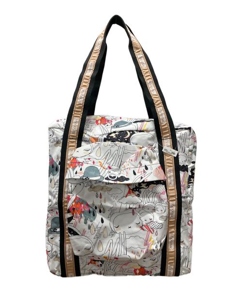 LeSportsac（レスポートサック）LeSportsac (レスポートサック) トートバッグ ホワイトの古着・服飾アイテム