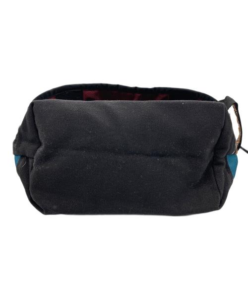 ALDIES（アールディーズ）ALDIES (アールディーズ) 総柄ショルダーバッグ ブラック×ブルー 未使用品の古着・服飾アイテム