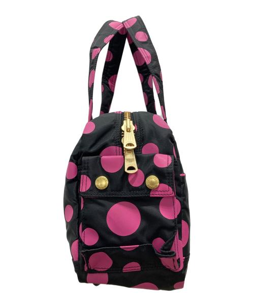 PORTER（ポーター）PORTER (ポーター) X-girl (エックスガール) ボストンバッグ ブラック×ピンクの古着・服飾アイテム