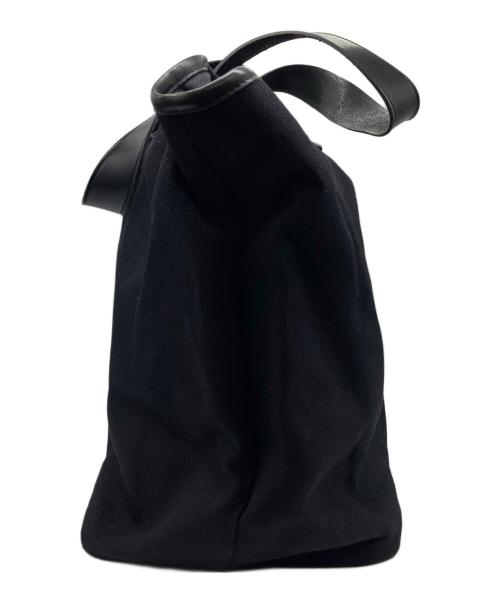 tricot COMME des GARCONS（トリココムデギャルソン）tricot COMME des GARCONS (トリココムデギャルソン) キャンバストートバッグ ブラックの古着・服飾アイテム