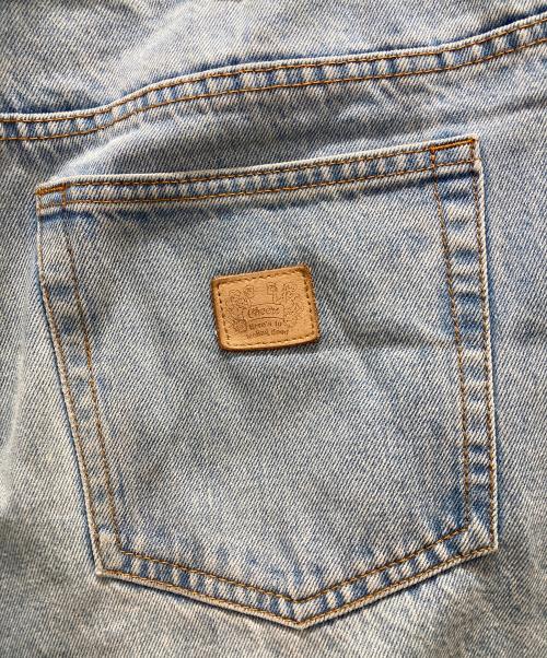 cheers（チアーズ）cheers (チアーズ) ワイドデニムパンツ インディゴ サイズ:XLの古着・服飾アイテム