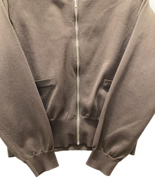 IENA（イエナ）IENA (イエナ) ニットショートブルゾン ブラウン サイズ:表記無しの古着・服飾アイテム