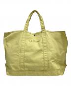 L.L.Beanエルエルビーン）の古着「トートバッグ」｜黄緑
