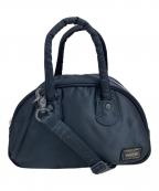 HEAD PORTERヘッドポーター）の古着「ミニボストンバッグ」｜ネイビー