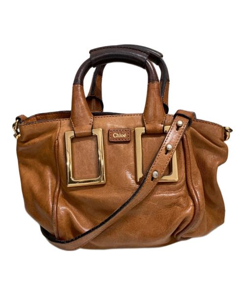 Chloe（クロエ）Chloe (クロエ) 2WAYバッグ ブラウンの古着・服飾アイテム