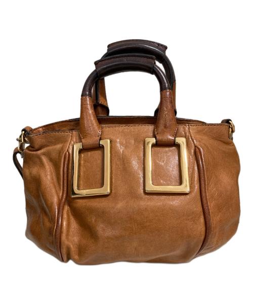 Chloe（クロエ）Chloe (クロエ) 2WAYバッグ ブラウンの古着・服飾アイテム