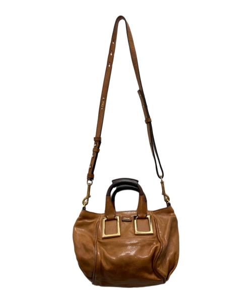 Chloe（クロエ）Chloe (クロエ) 2WAYバッグ ブラウンの古着・服飾アイテム