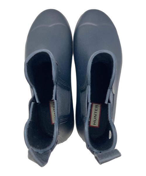HUNTER（ハンター）HUNTER (ハンター) オリジナル チェルシー ブーツ ネイビー サイズ:22の古着・服飾アイテム