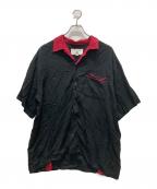 AVIREXアヴィレックス）の古着「ボーリングシャツ」｜ブラック