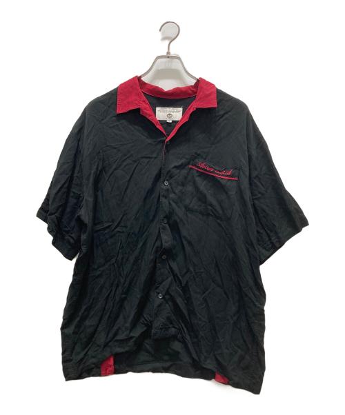 AVIREX（アヴィレックス）AVIREX (アヴィレックス) ボーリングシャツ ブラック サイズ:Mの古着・服飾アイテム