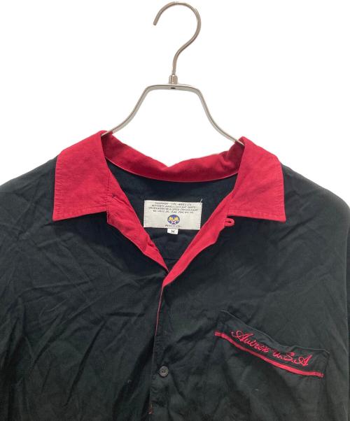 AVIREX（アヴィレックス）AVIREX (アヴィレックス) ボーリングシャツ ブラック サイズ:Mの古着・服飾アイテム