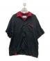 AVIREX（アヴィレックス）の古着「ボーリングシャツ」｜ブラック