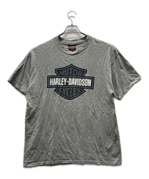 HARLEY-DAVIDSON（ハーレーダビッドソン）HARLEY-DAVIDSON (ハーレーダビッドソン) USA製プリントTシャツ グレー サイズ:XLの古着・服飾アイテム