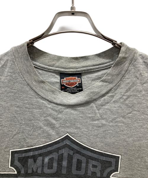 HARLEY-DAVIDSON（ハーレーダビッドソン）HARLEY-DAVIDSON (ハーレーダビッドソン) USA製プリントTシャツ グレー サイズ:XLの古着・服飾アイテム