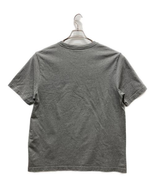 maison kitsune（メゾンキツネ）maison kitsune (メゾンキツネ) フォックスヘッドTシャツ グレー サイズ:Mの古着・服飾アイテム