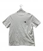 maison kitsuneメゾンキツネ）の古着「フォックスヘッドTシャツ」｜ホワイト