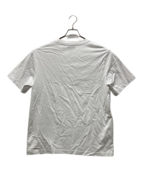 maison kitsune（メゾンキツネ）maison kitsune (メゾンキツネ) フォックスヘッドTシャツ ホワイト サイズ:Mの古着・服飾アイテム