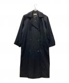 Calvin Kleinカルバンクライン）の古着「トレンチコート」｜ブラック