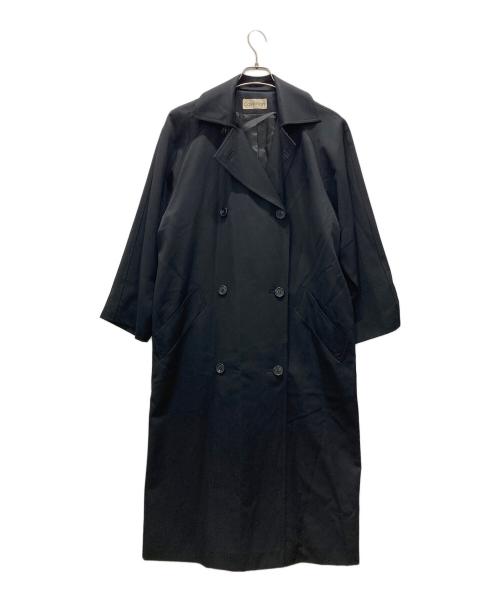 Calvin Klein（カルバンクライン）Calvin Klein (カルバンクライン) トレンチコート ブラック サイズ:1の古着・服飾アイテム