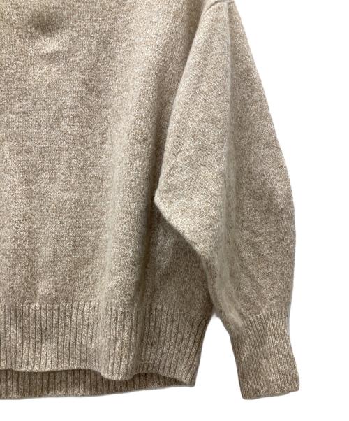 URBAN RESEARCH DOORS（アーバンリサーチドアーズ）URBAN RESEARCH DOORS (アーバンリサーチドアーズ) ハミルトンウールボートネックプルオーバー ベージュ サイズ:Mの古着・服飾アイテム