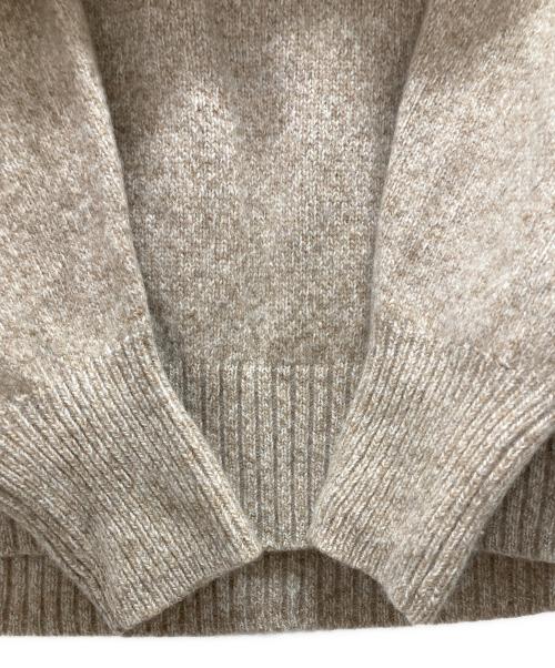 URBAN RESEARCH DOORS（アーバンリサーチドアーズ）URBAN RESEARCH DOORS (アーバンリサーチドアーズ) ハミルトンウールボートネックプルオーバー ベージュ サイズ:Mの古着・服飾アイテム