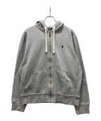 POLO RALPH LAURENポロ・ラルフローレン）の古着「ジップパーカー」｜グレー