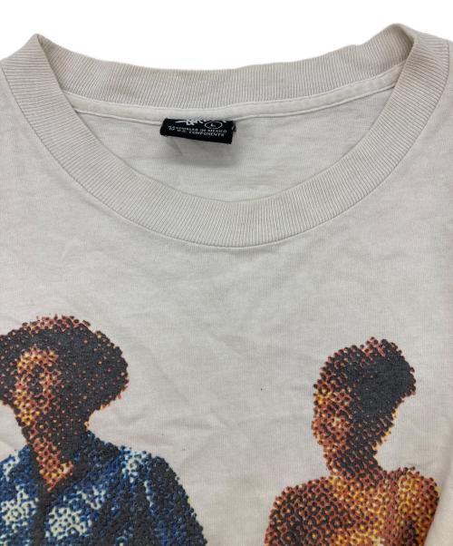 stussy（ステューシー）stussy (ステューシー) ピクセレート フォトグラフTシャツ ホワイト サイズ:Lの古着・服飾アイテム