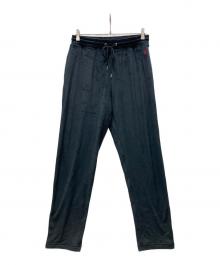 POLO RALPH LAUREN（ポロ・ラルフローレン）の古着「ブラッシュドベロアスリムパンツ」｜ブラック