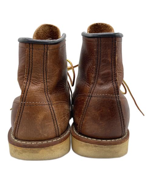 RED WING（レッドウィング）RED WING (レッドウィング) USA製クラシックモックブーツ ブラウン サイズ:26.5の古着・服飾アイテム