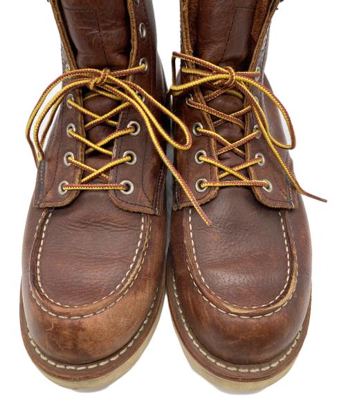 RED WING（レッドウィング）RED WING (レッドウィング) USA製クラシックモックブーツ ブラウン サイズ:26.5の古着・服飾アイテム