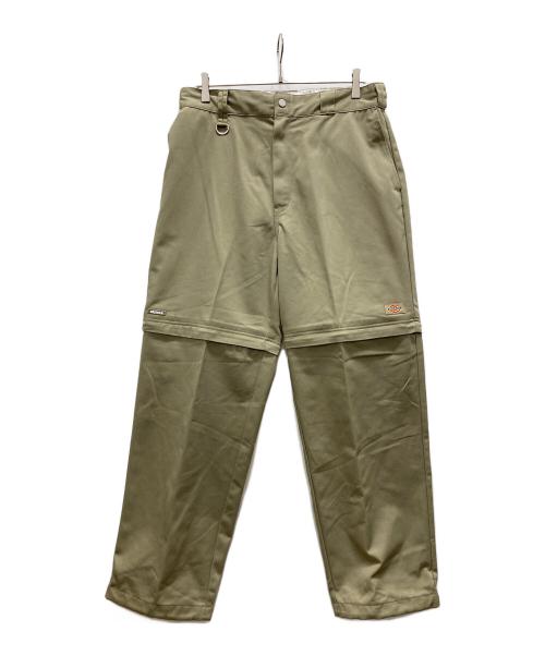 Dickies（ディッキーズ）Dickies (ディッキーズ) atmos (アトモス) 2WAY トラックパンツ ベージュ サイズ:XLの古着・服飾アイテム