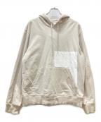 Calvin Klein Jeansカルバンクラインジーンズ）の古着「プルオーバーパーカー」｜ベージュ