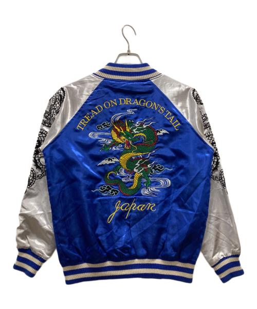 光玄（コウゲン）光玄 (コウゲン) スカジャン ブルー サイズ:Mの古着・服飾アイテム