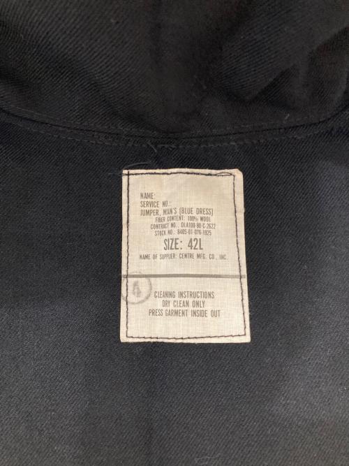 US ARMY（ユーエスアーミー）US ARMY (ユーエスアーミー) セーラージャケット ブラック サイズ:42の古着・服飾アイテム