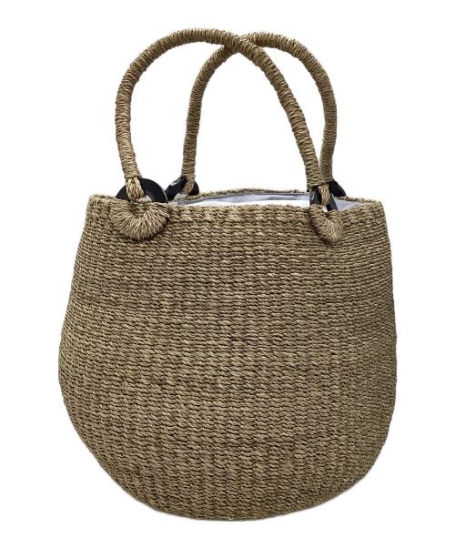 a-jolie（アジョリー）a-jolie (アジョリー) カゴバッグ カーキの古着・服飾アイテム