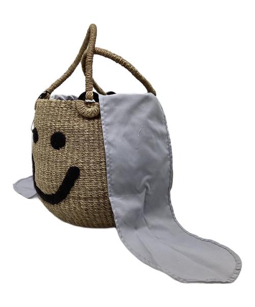 a-jolie（アジョリー）a-jolie (アジョリー) カゴバッグ カーキの古着・服飾アイテム