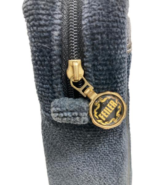 FEILER（フェイラー）FEILER (フェイラー) トートバッグ ネイビーの古着・服飾アイテム