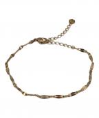 Joueteジュエッテ）の古着「チェーンブレスレット」｜ゴールド