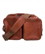 The Warmthcrafts-Manufactureウォームスクラフツマニュファクチャー）の古着「レザービジネスバッグ」｜ブラウン