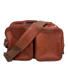 The Warmthcrafts-Manufacture（ウォームスクラフツマニュファクチャー）の古着「レザービジネスバッグ」｜ブラウン