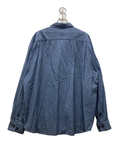 VISVIM（ビズビム）VISVIM (ビズビム) 1920 CHAMBRAY L/S (C/SI) スカイブルー サイズ:3の古着・服飾アイテム