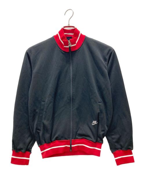 NIKE（ナイキ）NIKE (ナイキ) 80'sトラックジャケット ブラック×レッド サイズ:Mの古着・服飾アイテム