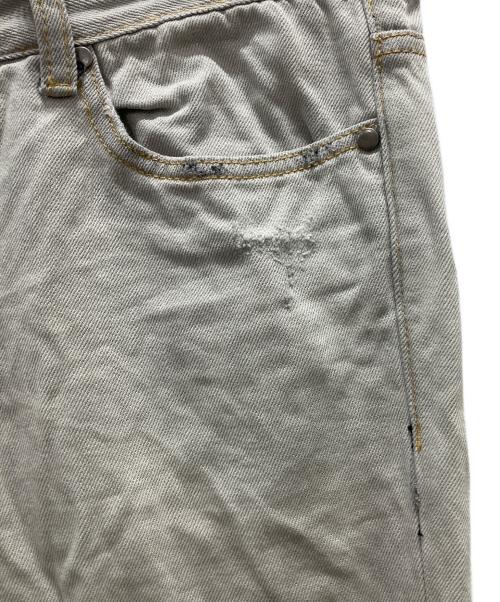 mnml（ミニマル）mnml (ミニマル) ダメージデニムパンツ グレー サイズ:W34の古着・服飾アイテム