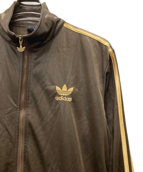 adidas Originals（アディダスオリジナル）adidas Originals (アディダスオリジナル) トラックジャケット ブラウン サイズ:XLの古着・服飾アイテム
